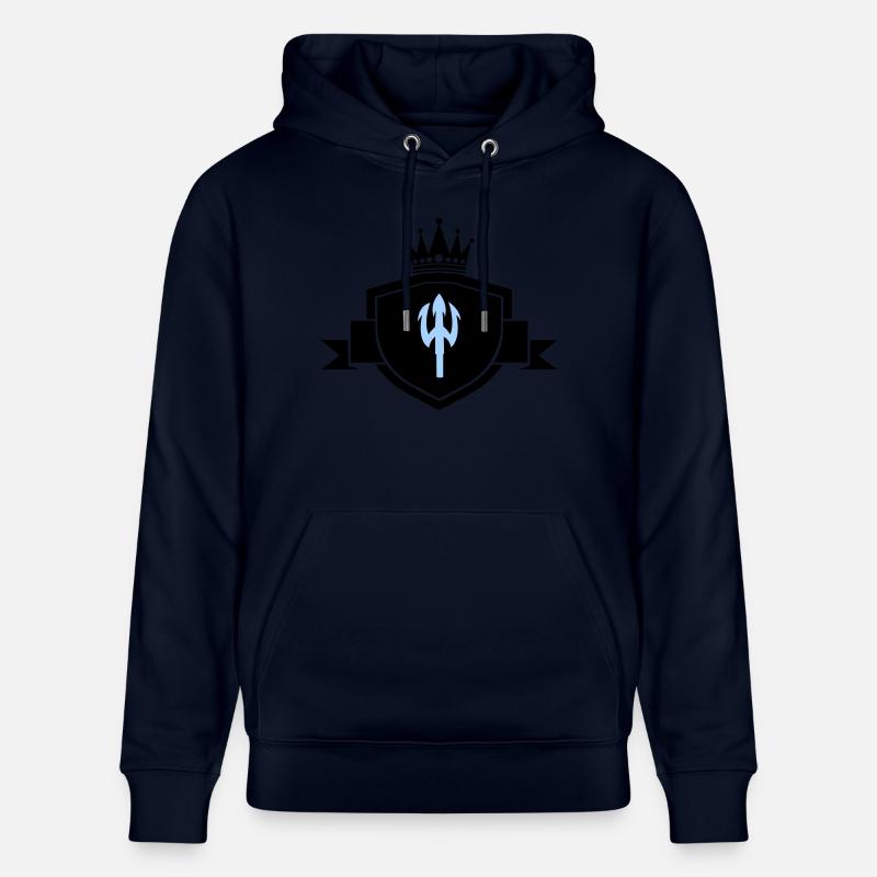 Armoiries du Trident - Sweat à capuche bio CRUISER Stanley/Stella Unisexe - marine