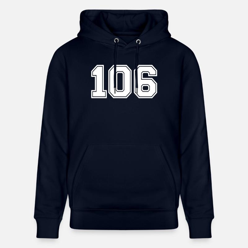 106 - Sweat à capuche bio CRUISER Stanley/Stella Unisexe - marine