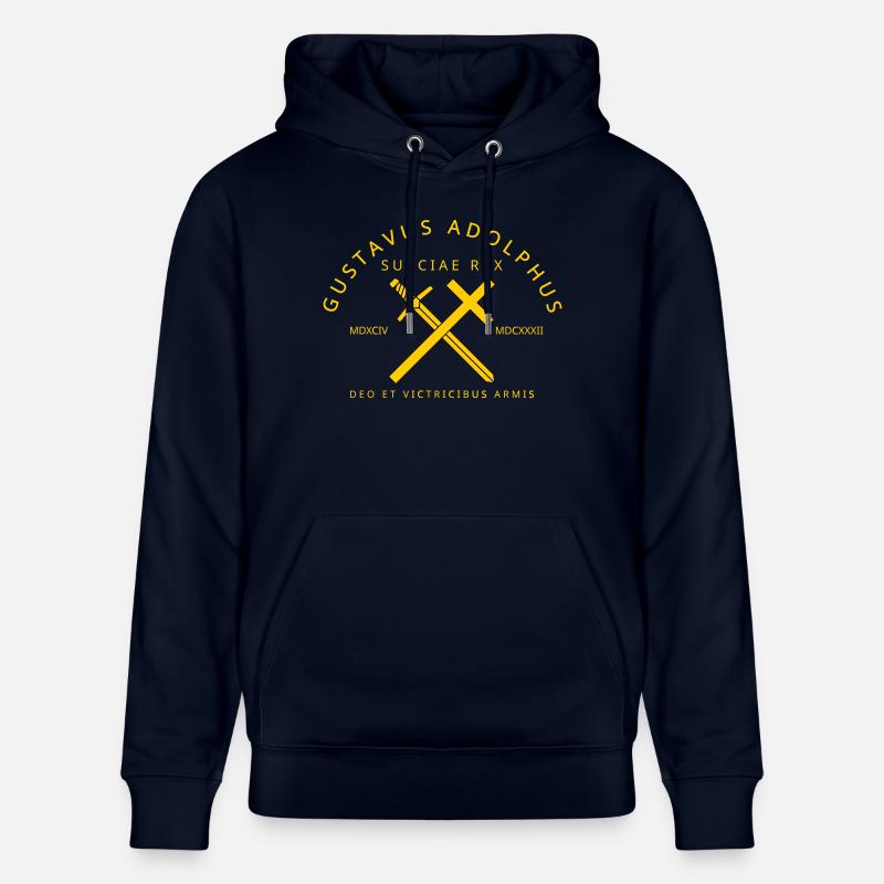 Gustave-Adolphe - Sweat à capuche bio CRUISER Stanley/Stella Unisexe - marine