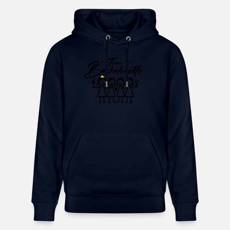 Bachelorette Team Mädels - Stanley/Stella Unisex Bio-Hoodie CRUISER  - Navy