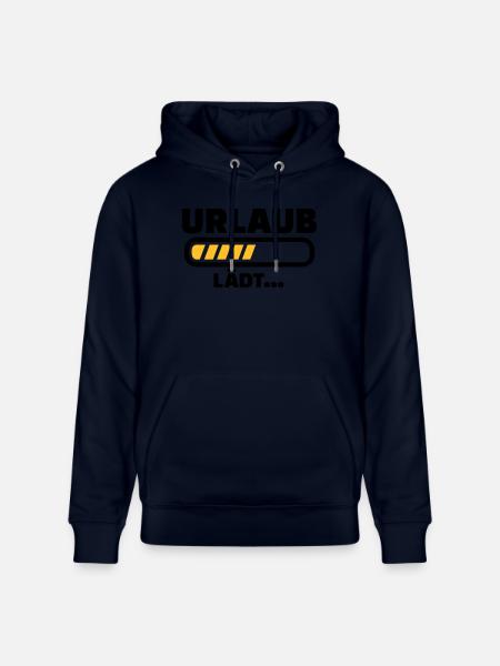 Urlaub - Stanley/Stella Unisex Bio-Hoodie CRUISER - Navy