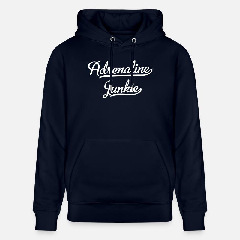 Adrenalin Junkie - Stanley/Stella Unisex Bio-Hoodie CRUISER - Navy