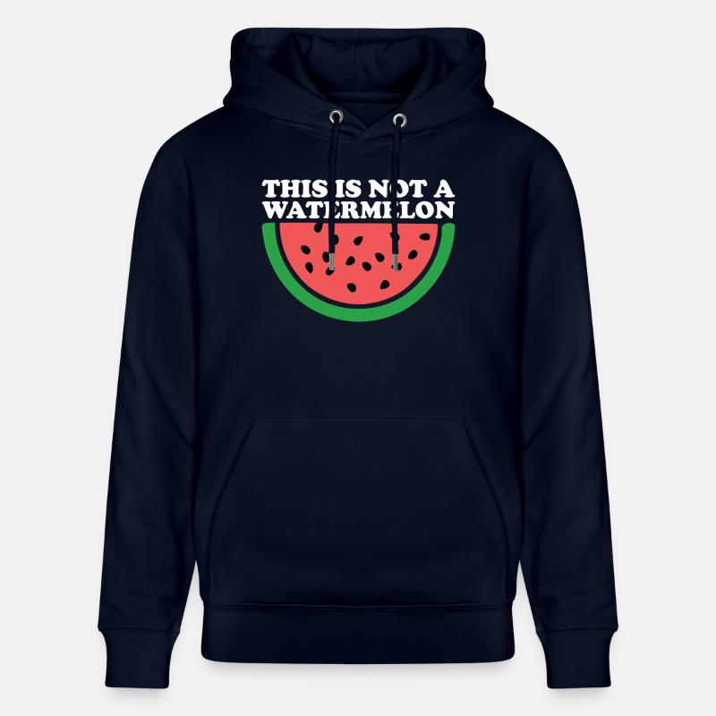 THIS IS NOT A WATERMELON - Sweat à capuche bio CRUISER Stanley/Stella Unisexe - marine