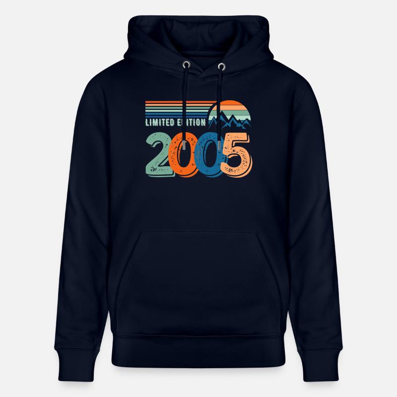 Limited edition 2005 - Sweat à capuche bio CRUISER Stanley/Stella Unisexe - marine