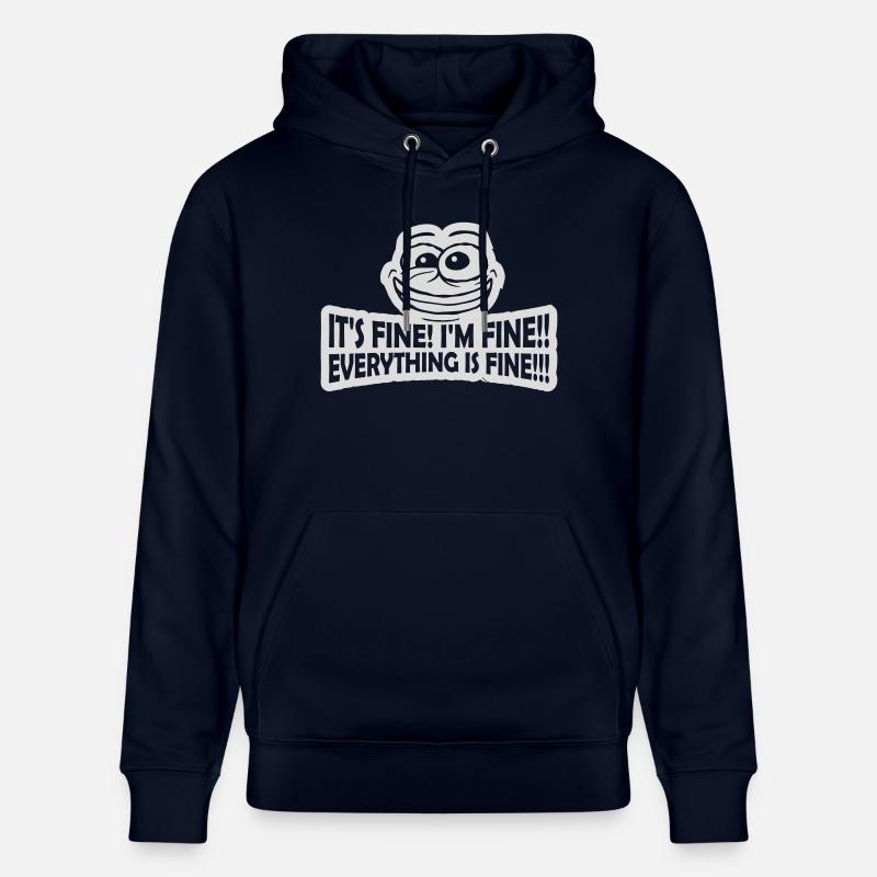 Tout va bien devis - Sweat à capuche bio CRUISER Stanley/Stella Unisexe - marine