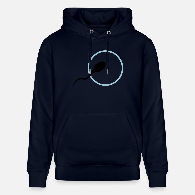 sperm3 - Stanley/Stella Unisex Bio-Hoodie CRUISER  - Navy