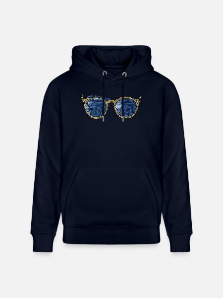 Laby Sunglasses 1 - Stanley/Stella CRUISER Unisex Organic Hoodie - navy