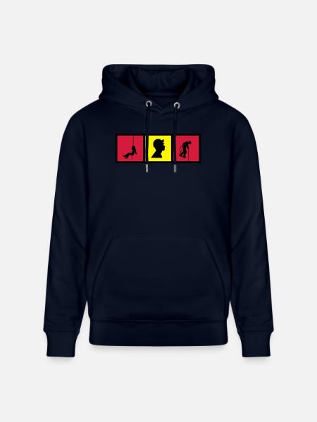 Caver Speleology Speläologie Spéléo Spéléologue - Stanley/Stella CRUISER Unisex Organic Hoodie - navy