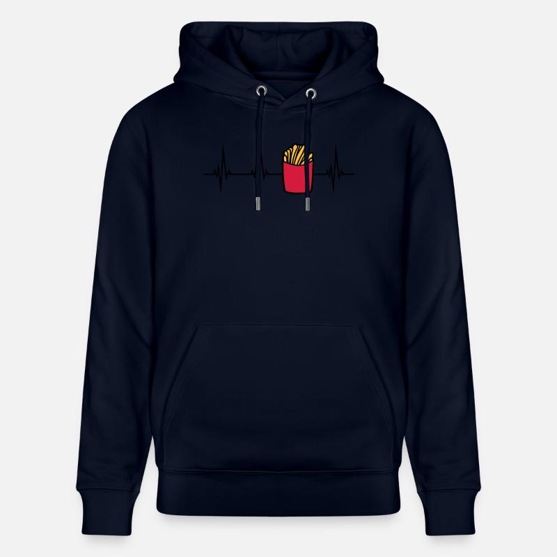 Frites Français pulse - Sweat à capuche bio CRUISER Stanley/Stella Unisexe - marine