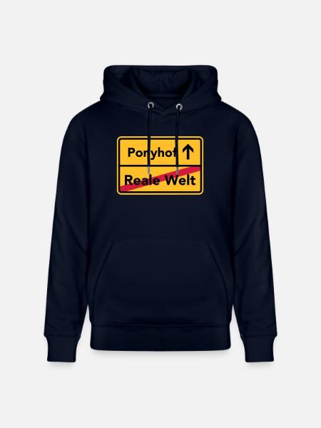 Ponyhof - Stanley/Stella Unisex Bio-Hoodie CRUISER  - Navy