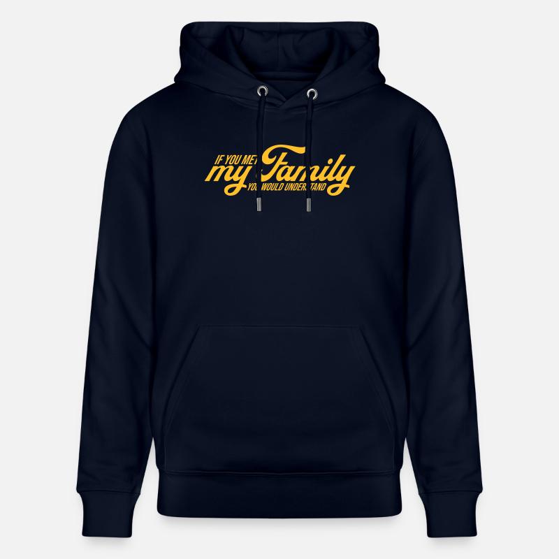 vous comprendriez citation - Sweat à capuche bio CRUISER Stanley/Stella Unisexe - marine