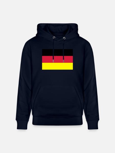 germany_flag_f3 - Stanley/Stella CRUISER Unisex Organic Hoodie - navy