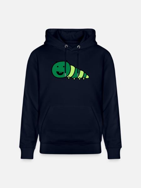 lustige_raupe - Stanley/Stella CRUISER Unisex Organic Hoodie - navy
