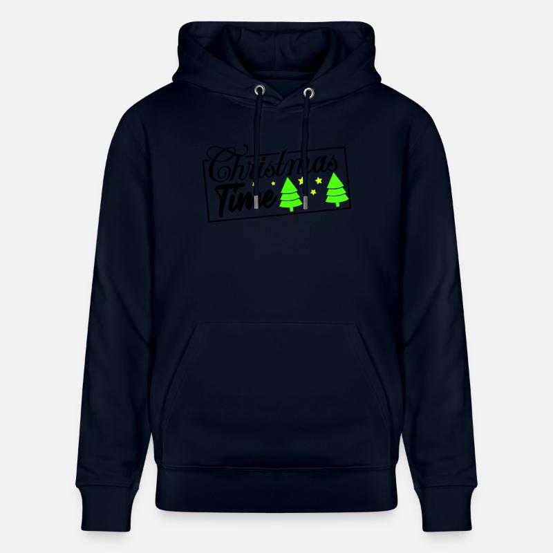 Période de Noël - Sweat à capuche bio CRUISER Stanley/Stella Unisexe - marine