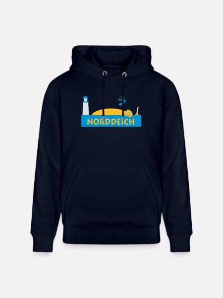 norddeich - Stanley/Stella Unisex Bio-Hoodie CRUISER - Navy
