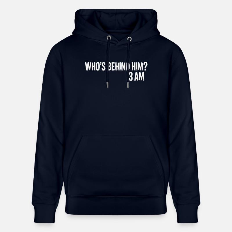 HINTER IHM - Stanley/Stella Unisex Bio-Hoodie CRUISER  - Navy