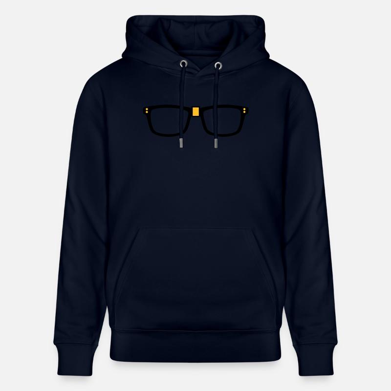 lunettes - Nerd - Sweat à capuche bio CRUISER Stanley/Stella Unisexe - marine