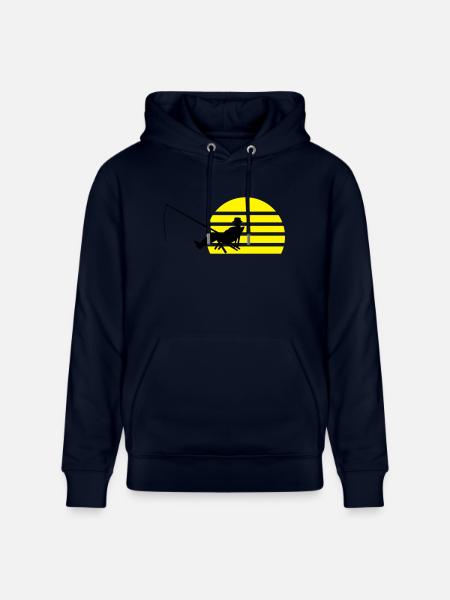 angler_02 - Stanley/Stella Unisex Bio-Hoodie CRUISER  - Navy