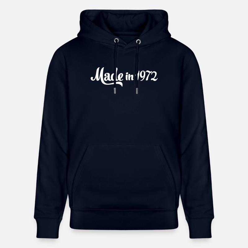 1972 - Sweat à capuche bio CRUISER Stanley/Stella Unisexe - marine
