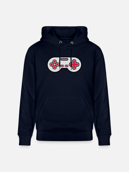 Alter Controller Retro Gamer - Stanley/Stella Unisex Bio-Hoodie CRUISER  - Navy