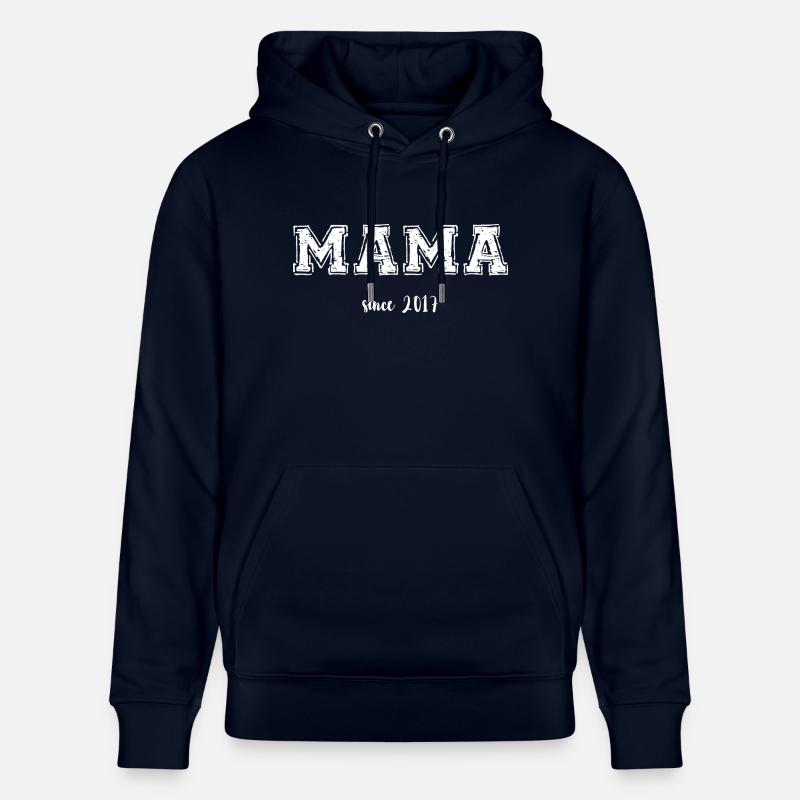 Maman 2017 - Sweat à capuche bio CRUISER Stanley/Stella Unisexe - marine