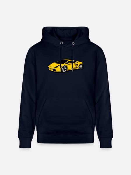 race_car - Stanley/Stella CRUISER Unisex Organic Hoodie - navy