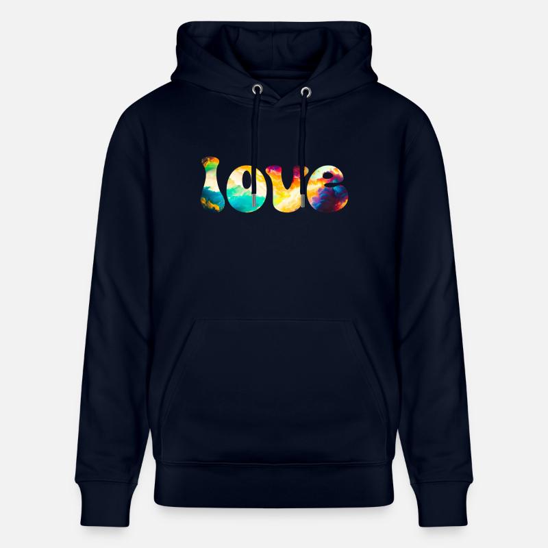 Amour - Sweat à capuche bio CRUISER Stanley/Stella Unisexe - marine