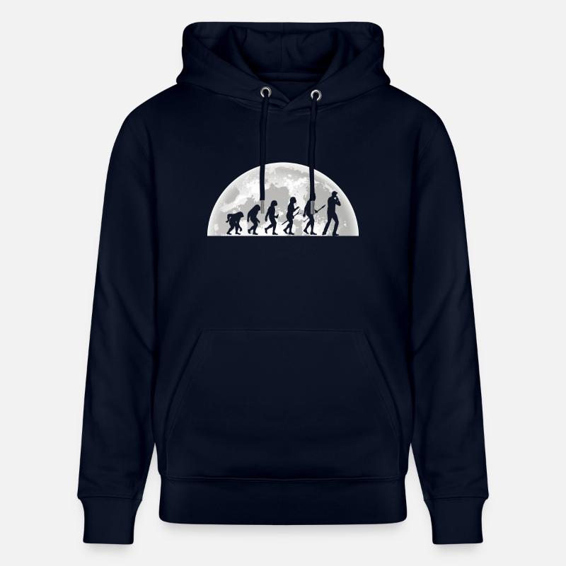 Harmonika Evolution Mundharmonika - Stanley/Stella Unisex Bio-Hoodie CRUISER  - Navy