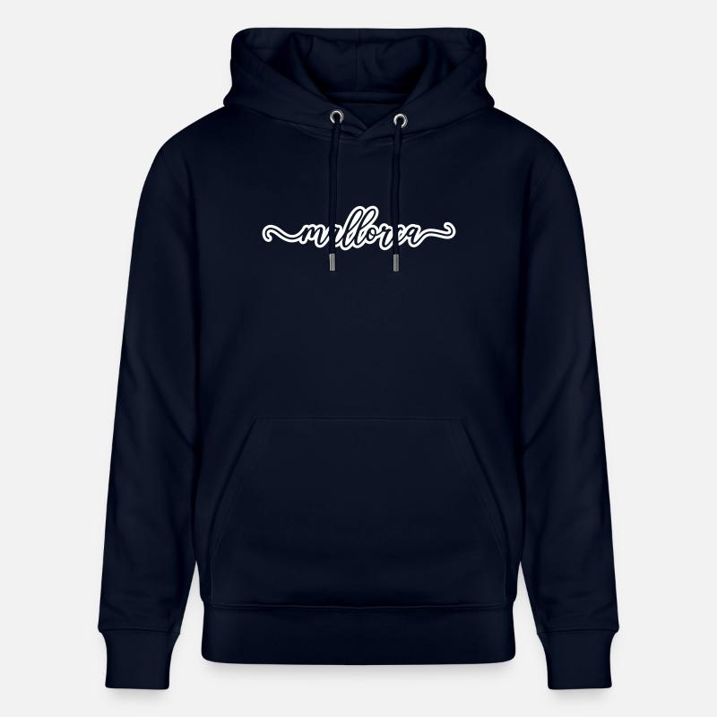 Lettrage de Majorque - Sweat à capuche bio CRUISER Stanley/Stella Unisexe - marine