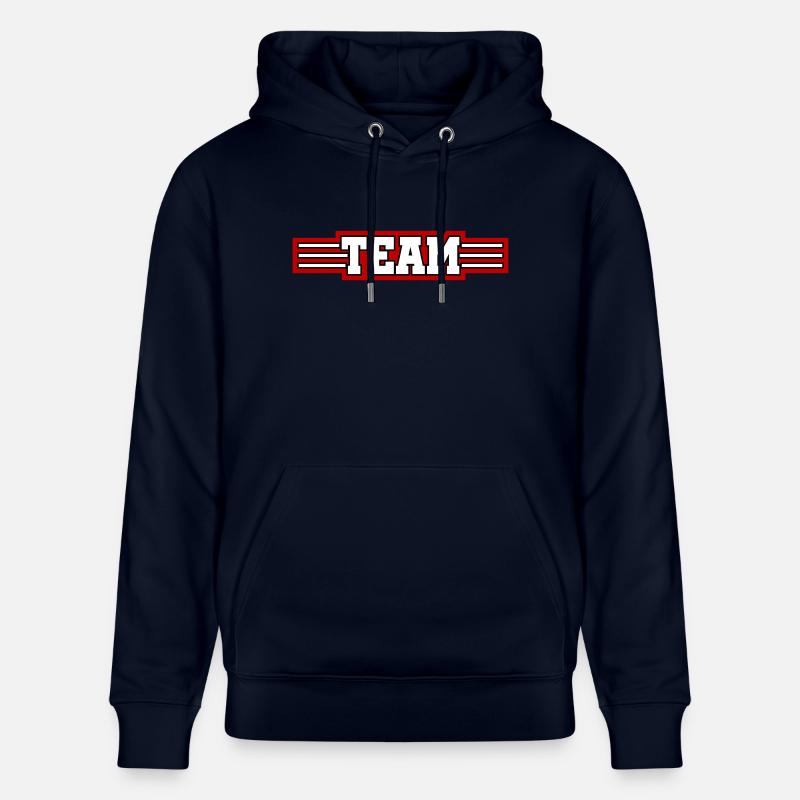 Ligne d’équipe - Sweat à capuche bio CRUISER Stanley/Stella Unisexe - marine