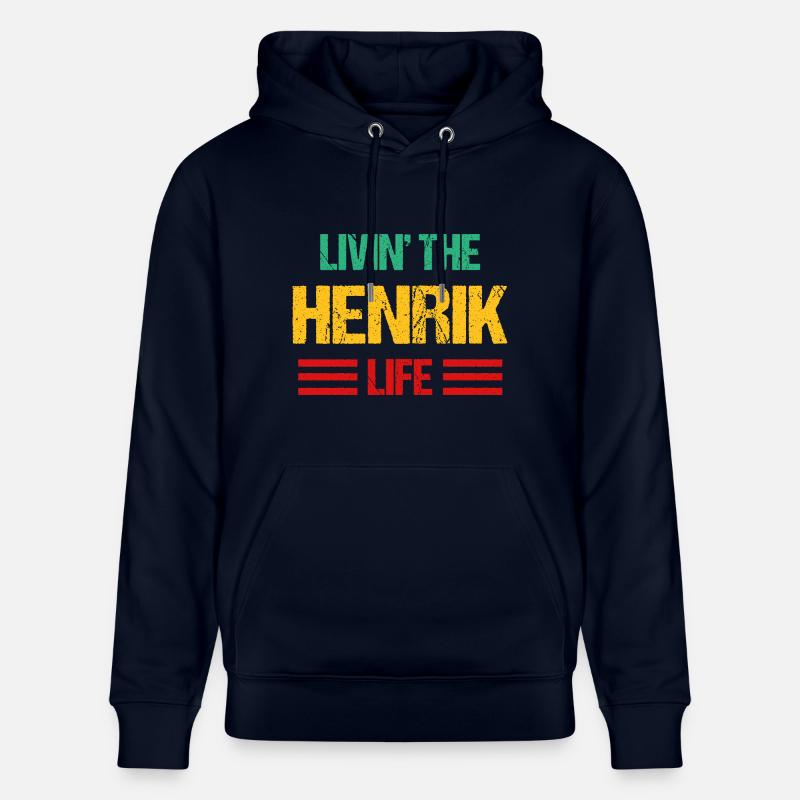 Henrik - Sweat à capuche bio CRUISER Stanley/Stella Unisexe - marine