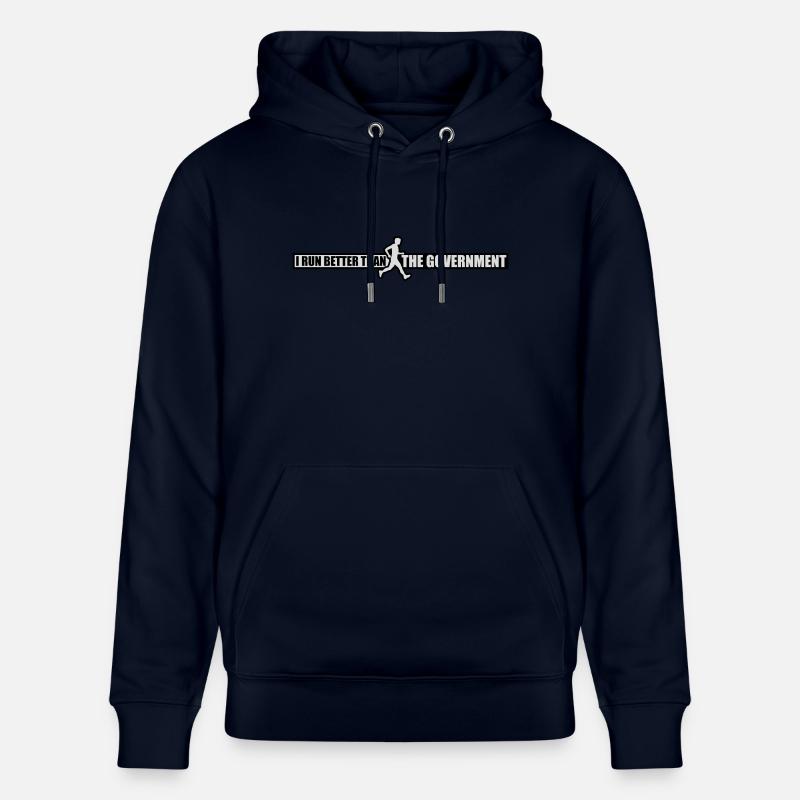 mieux fonctionner que le gouvernement - Sweat à capuche bio CRUISER Stanley/Stella Unisexe - marine