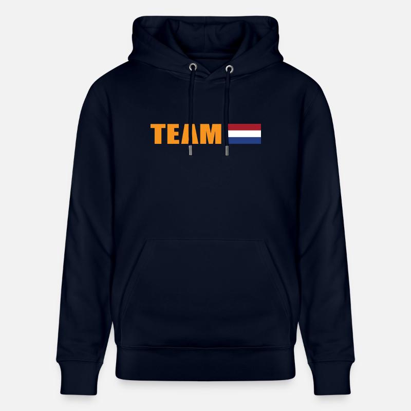 Soutenez l’équipe Hollande - Sweat à capuche bio CRUISER Stanley/Stella Unisexe - marine