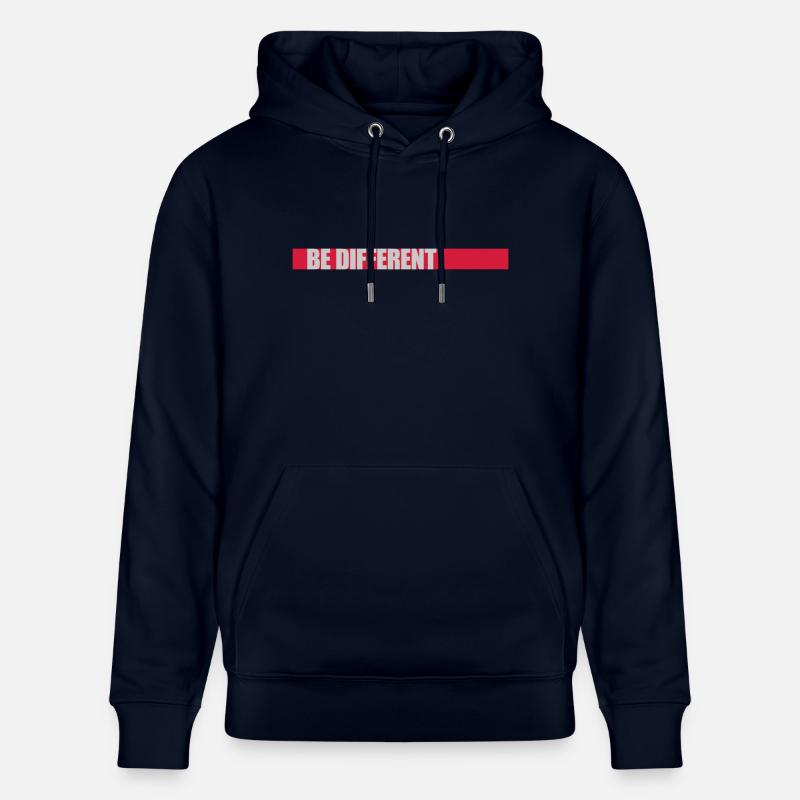 Be different Logo Design - Stanley/Stella Unisex Bio-Hoodie CRUISER  - Navy