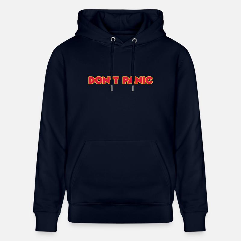 Don't Panic - Stanley/Stella Unisex Bio-Hoodie CRUISER  - Navy