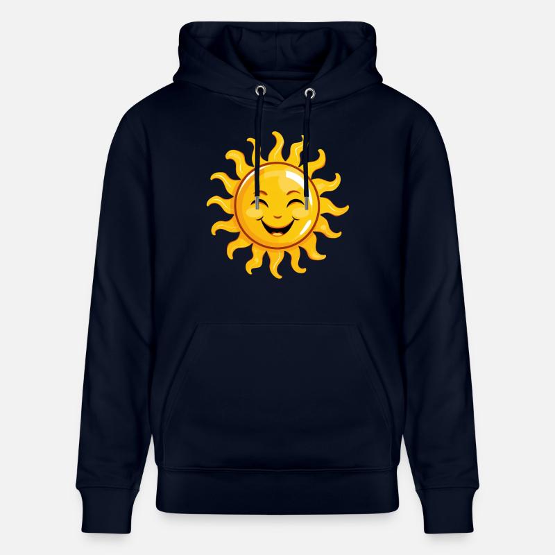 Soleil Rayon de soleil - Sweat à capuche bio CRUISER Stanley/Stella Unisexe - marine