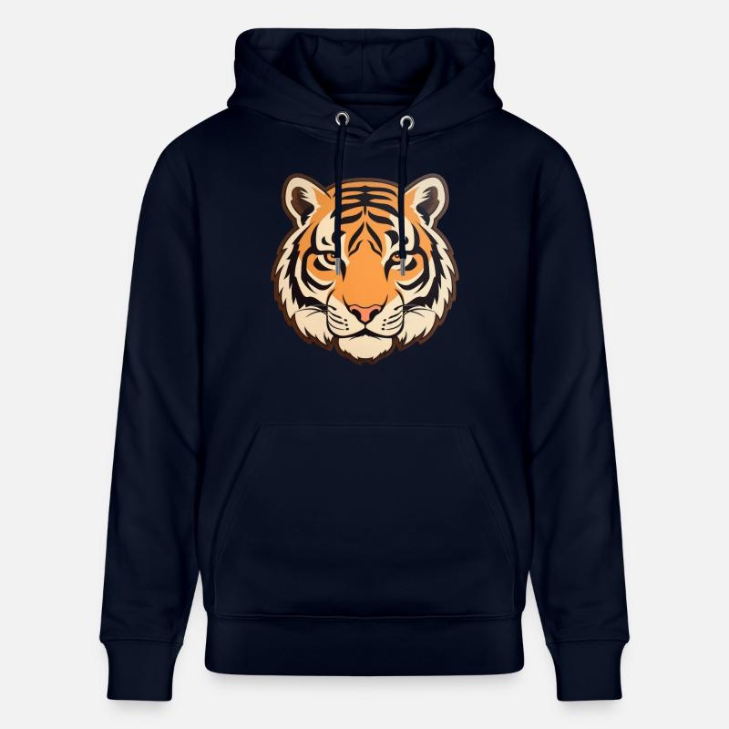 Tiger - Stanley/Stella Unisex Bio-Hoodie CRUISER  - Navy