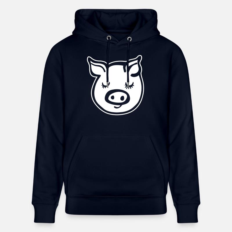 Cochon Cochon - Sweat à capuche bio CRUISER Stanley/Stella Unisexe - marine