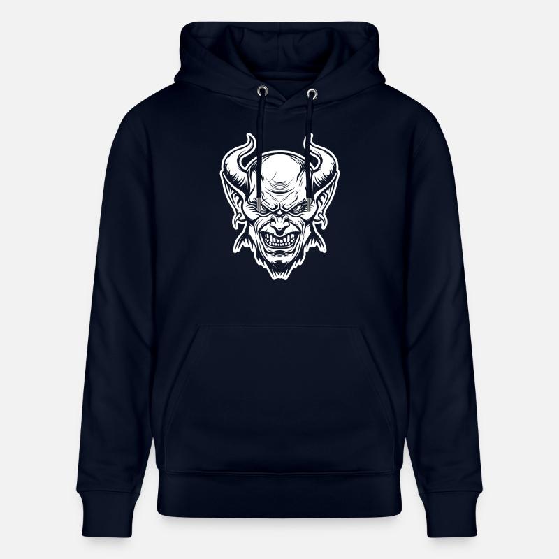 Teufel Dämon Satan - Stanley/Stella Unisex Bio-Hoodie CRUISER  - Navy