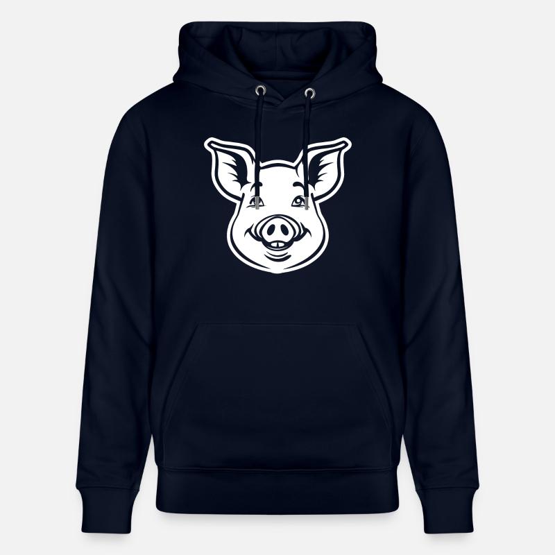 Cochon Cochon - Sweat à capuche bio CRUISER Stanley/Stella Unisexe - marine