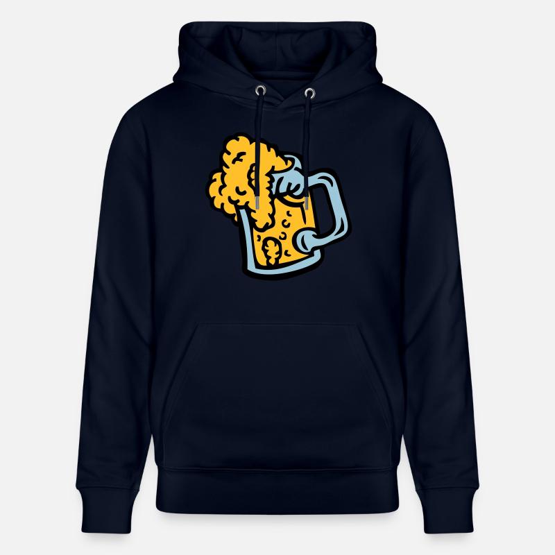 Alkohol, Bier, Bierglas Blende 409 - Stanley/Stella Unisex Bio-Hoodie CRUISER  - Navy