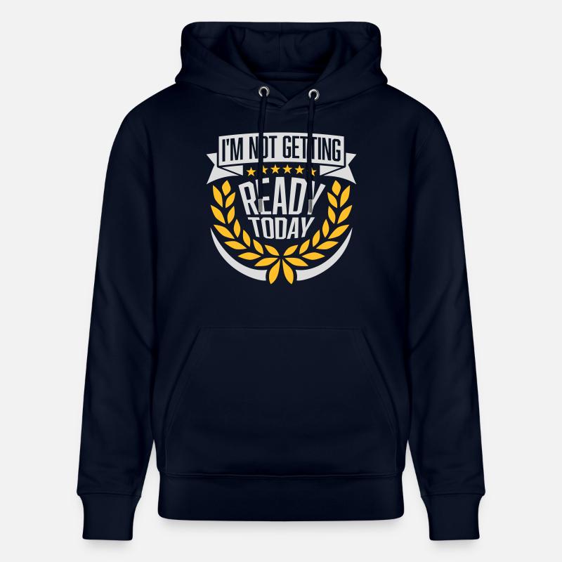 ne pas se préparer aujourd’hui - Sweat à capuche bio CRUISER Stanley/Stella Unisexe - marine