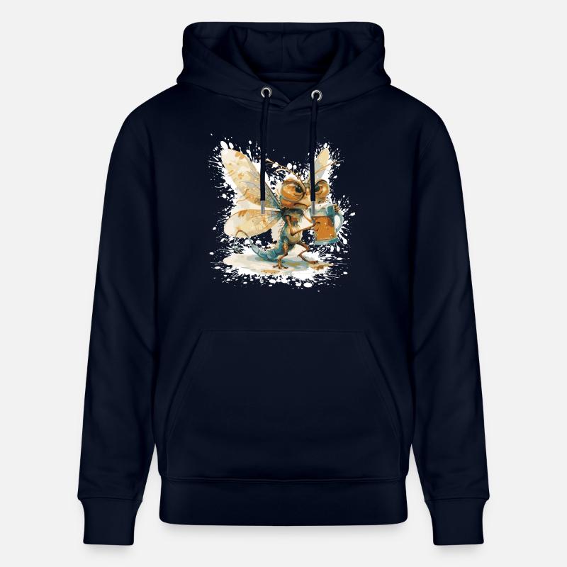 Libelle Bier Lustig - Stanley/Stella Unisex Bio-Hoodie CRUISER - Navy