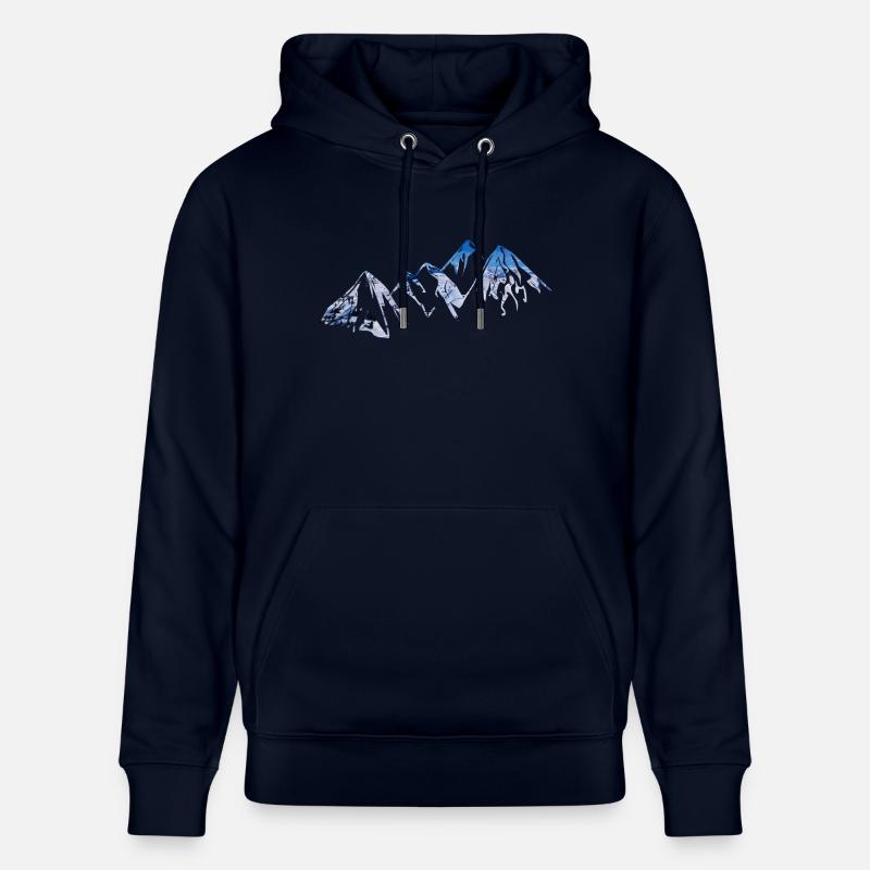 snowscape - Sweat à capuche bio CRUISER Stanley/Stella Unisexe - marine