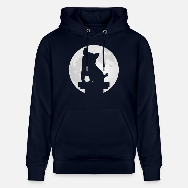 Corgi - Sweat à capuche bio CRUISER Stanley/Stella Unisexe - marine