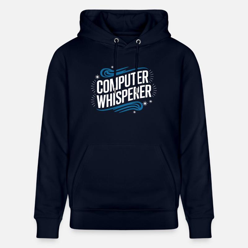Technischer Support Computerfreak Nerd - Stanley/Stella Unisex Bio-Hoodie CRUISER - Navy