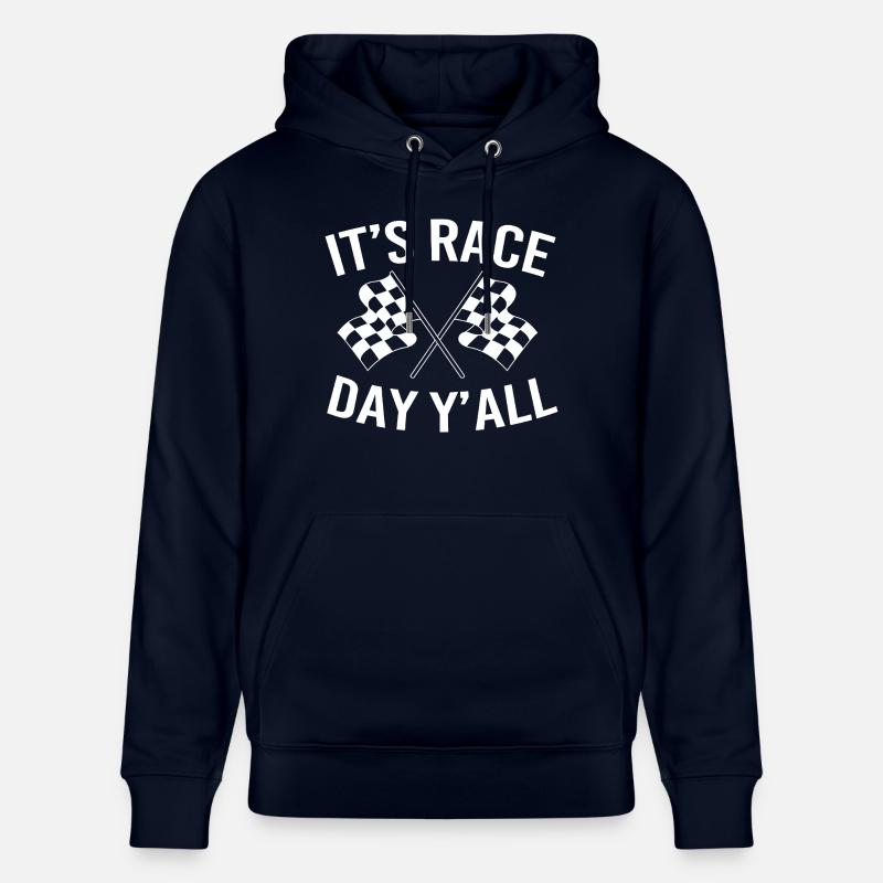 Course de dragsters - Sweat à capuche bio CRUISER Stanley/Stella Unisexe - marine