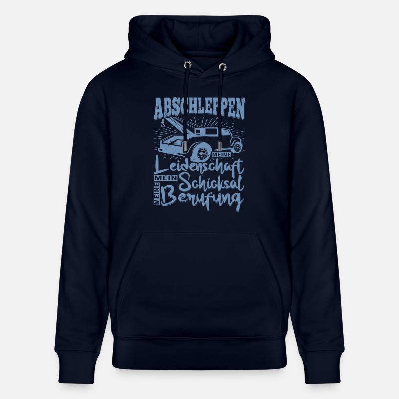 Abbschleppen Leidenschaft Schicksal - Stanley/Stella Unisex Bio-Hoodie CRUISER  - Navy