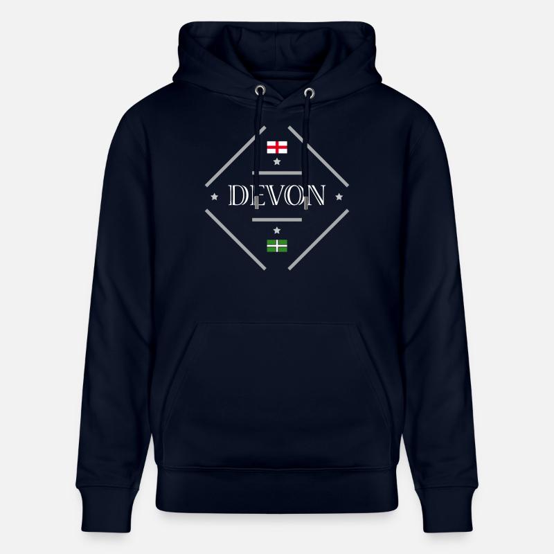 Devon - Sweat à capuche bio CRUISER Stanley/Stella Unisexe - marine