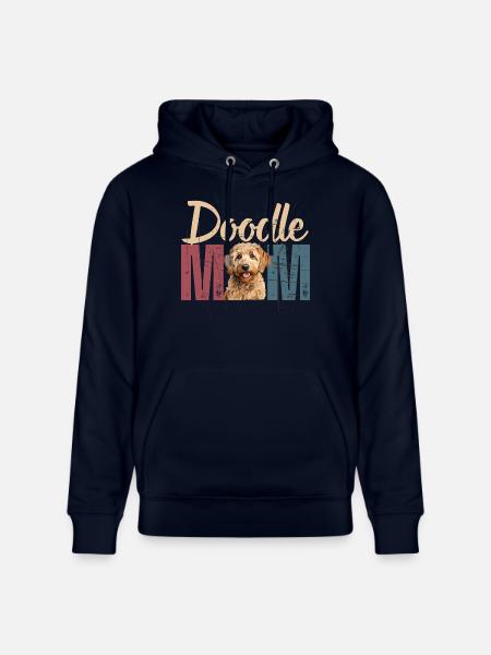 Goldene Doodle-Mama - Stanley/Stella Unisex Bio-Hoodie CRUISER - Navy